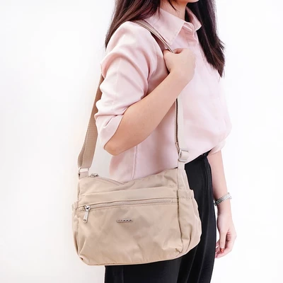 Gambar Luggo Diana Tas Selempang - Cokelat Khaki