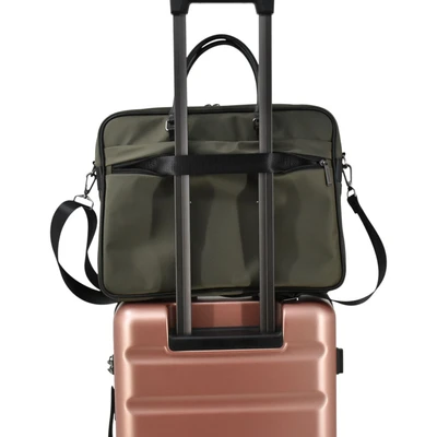 Gambar Passport Hugo Tas Laptop - Hijau