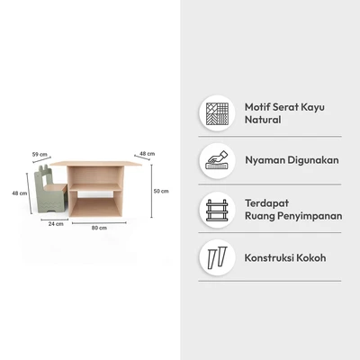 Gambar Informa Dion Set Meja & Kursi Anak - Mix
