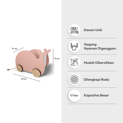 Gambar Informa Moana Tempat Mainan Anak - Pink