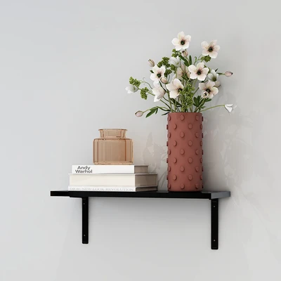 Gambar Stora Set Rak Dinding Decorative - Hitam
