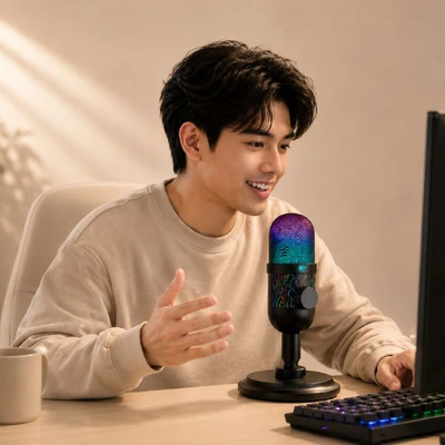 Gambar Havit Live Microphone GK52 - Hitam