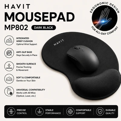 Gambar Havit Mouse Pad - Hitam