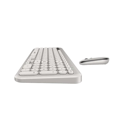 Gambar Havit Wireless Keyboard Dengan Mouse KB254GCM - Abu-Abu Muda