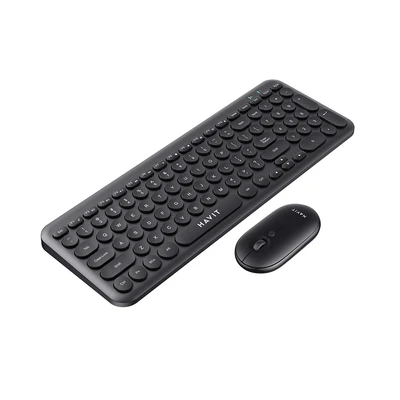 Gambar Havit Wireless Keyboard Dengan Mouse KB254GCM - Hitam