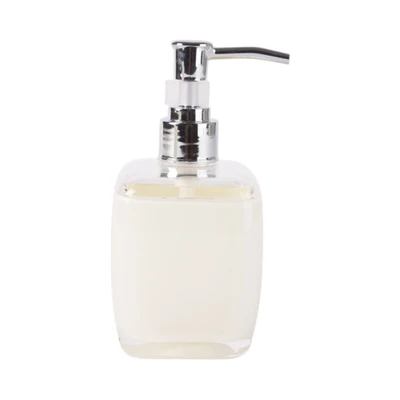 Gambar Stora 230 Ml Tempat Sabun Cair Pump Akrilik - Putih Ivory