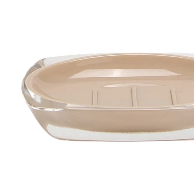 Gambar Stora 230 Ml Tempat Sabun Batang Akrilik - Krem Beige