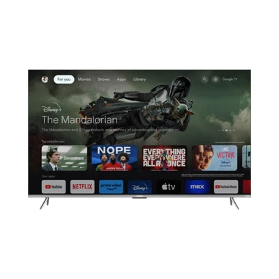 Gambar Aqua 75 Inch QLED 4K Google TV AQT75S800UX - Hitam