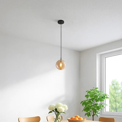 Gambar Eglare Cosmic Lampu Gantung Hias G9 - Cokelat Cognac