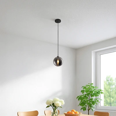 Gambar Eglare Cosmic Lampu Gantung Hias G9 - Abu-Abu Smoky