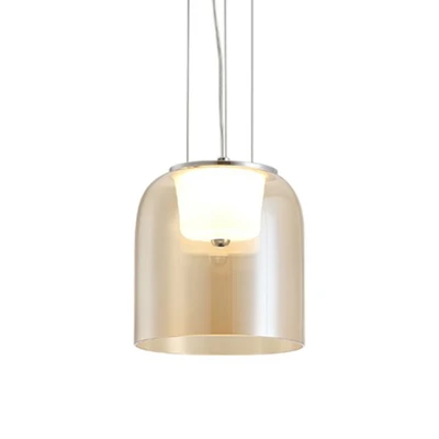 Gambar Eglare Muraco Lampu Gantung Hias LED 3000K 16 cm - Cokelat Cognac