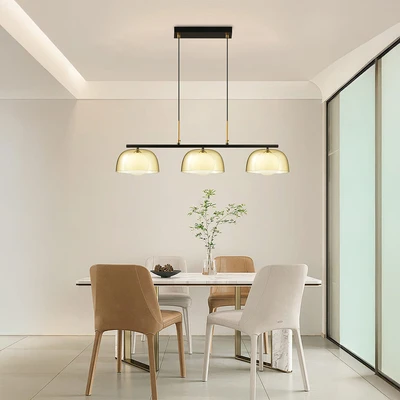 Gambar Eglare Carol Lampu Gantung Hias 3L G9 - Cokelat Amber