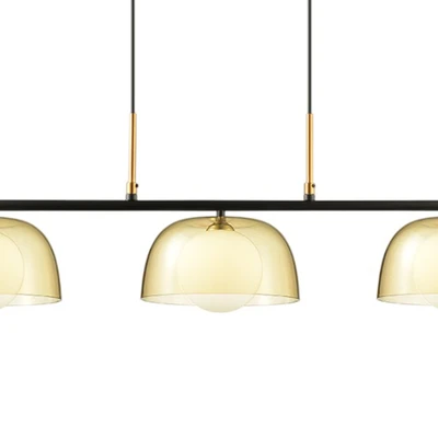 Gambar Eglare Carol Lampu Gantung Hias 3L G9 - Cokelat Amber