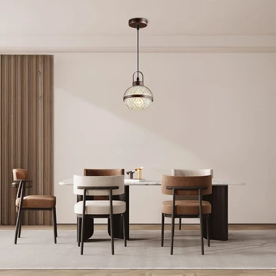 Gambar Eglare Karla Lampu Gantung Hias E14 - Cokelat Coffee