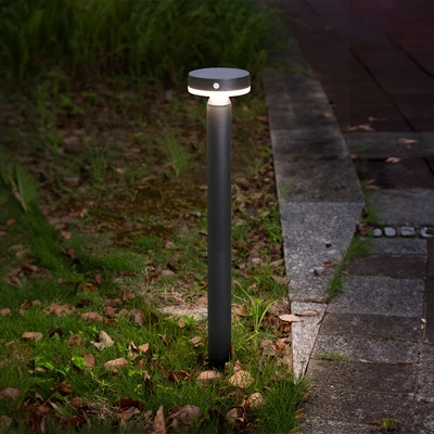 Gambar Krisbow Orion Lampu Taman 400 Lumens 3000K - Hitam
