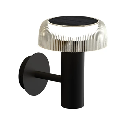 Gambar Krisbow Leora Lampu Dinding Outdoor 160 Lumens 3000K - Hitam