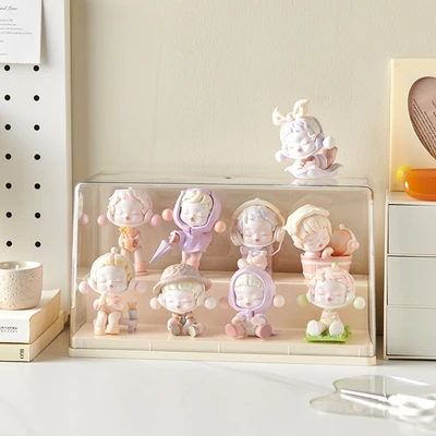 Gambar Stora Kotak Pajang Action Figure Double Square 28x12.5x16.5 cm - Putih Ivory