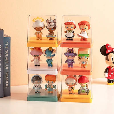Gambar Stora Kotak Pajang Action Figure Single Square 12x12x12 cm - Hijau