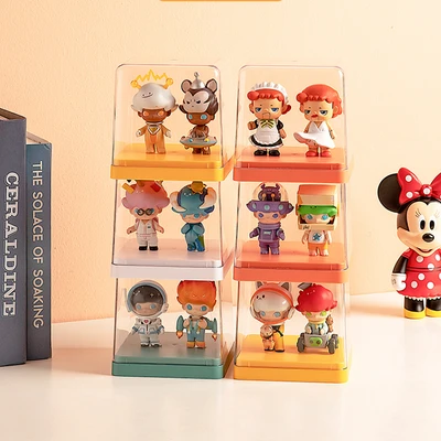 Gambar Stora Kotak Pajang Action Figure Single Square 12x12x12 cm - Oranye