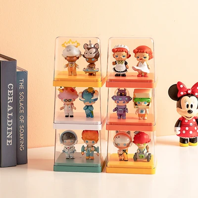 Gambar Stora Kotak Pajang Action Figure Single Square 12x12x12 cm - Kuning