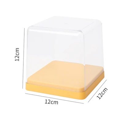Gambar Stora Kotak Pajang Action Figure Single Square 12x12x12 cm - Kuning