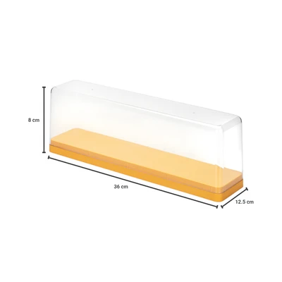 Gambar Stora Kotak Pajang Action Figure Double Box Square 36x12.5x8 cm - Kuning