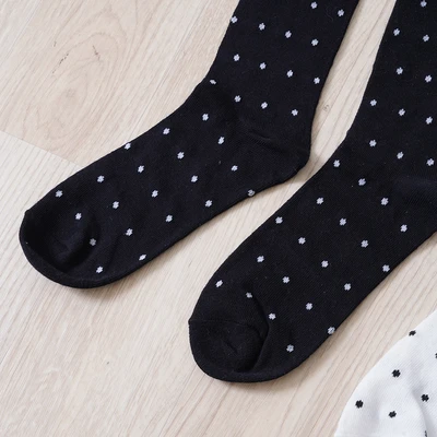 Gambar Ataru Kaus Kaki Wanita Crew Ruffle Polka Set 2 Pasang - Mix