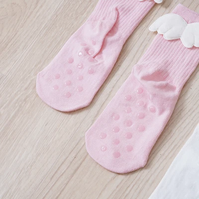 Gambar Ataru Set 2 Pasang Kaus Kaki Bayi Wings - Pink/Putih