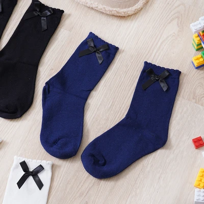 Gambar Ataru Set 3 Pasang Kaos Kaki Anak Crew Ribbon - Mix