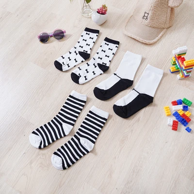 Gambar Ataru Set 3 Pasang Kaus Kaki Anak Crew Bow - Mix