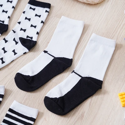 Gambar Ataru Set 3 Pasang Kaus Kaki Anak Crew Bow - Mix