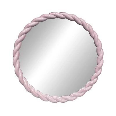 Gambar Informa Cermin Dinding Dekorasi Plastik Round 60x3x60 cm - Pink
