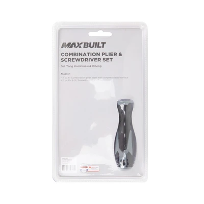 Gambar Maxbuilt Set 2 Pc Obeng & Tang Kombinasi
