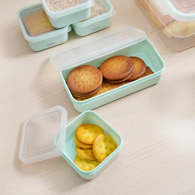 Gambar Picas Wadah Makanan Set 7 pcs - Hijau