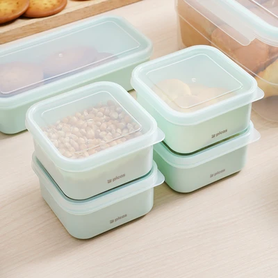 Gambar Picas Wadah Makanan Set 7 pcs - Hijau