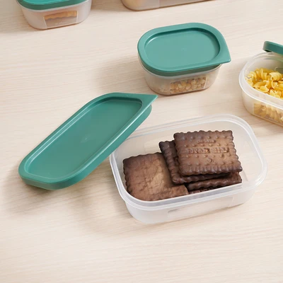 Gambar Picas Tata Wadah Makanan Set 10 pcs - Hijau