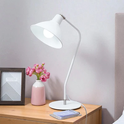 Gambar Eglare Klara Lampu Meja E27 - Putih