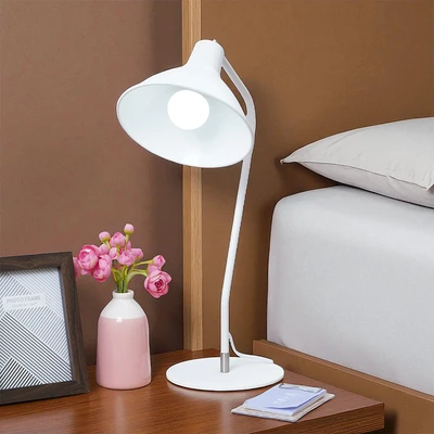 Gambar Eglare Klara Lampu Meja E27 - Putih
