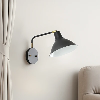 Gambar Eglare Klara Lampu Dinding - Hitam