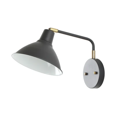 Gambar Eglare Klara Lampu Dinding - Hitam