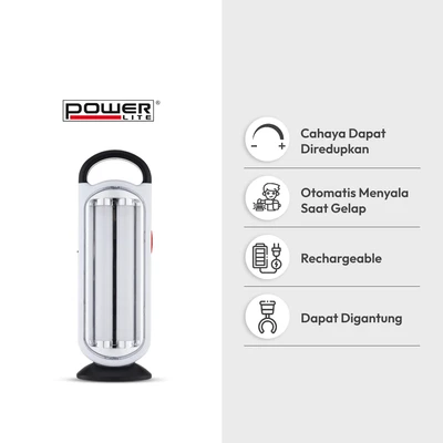 Gambar Powerlite Lampu Darurat Rechargeable Long 15 Watt