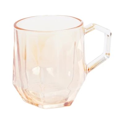Gambar Culinart Mug Kaca 280 ml Set 4 pcs - Peach