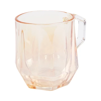 Gambar Culinart Mug Kaca 280 ml Set 4 pcs - Peach