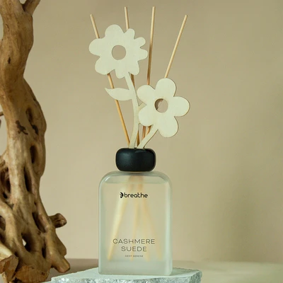 Gambar Breathe Cashmere Suede Reed Diffuser 200 ml - Putih