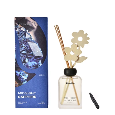 Gambar Breathe Midnight Sapphire Reed Diffuser 200 ml