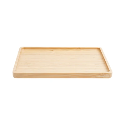 Gambar Culinart Lithneys Nampan Saji Bambu 30x23x2 cm - Cokelat