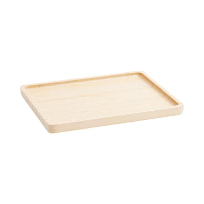 Gambar Culinart Lithneys Nampan Saji Bambu 27x20x2 cm - Cokelat