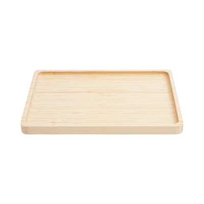Gambar Culinart Lithneys Nampan Saji Bambu 27x20x2 cm - Cokelat