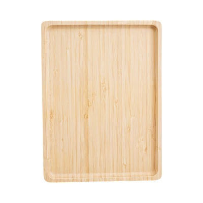 Gambar Culinart Lithneys Nampan Saji Bambu 27x20x2 cm - Cokelat