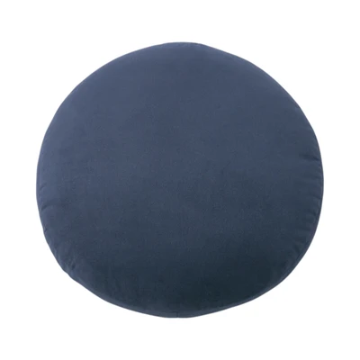 Gambar Forhom Mochi Bantal Sofa Micro Silicon Fiber Round 40x40 cm - Biru Navy
